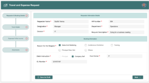 4 Requestor Booking Info 1